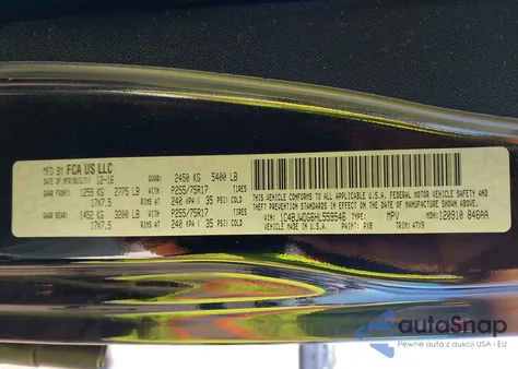 2017 Jeep Wrangler Unlimited Sport 4X4 z USA, uszkodzony, nr VIN 1C4BJWDG6HL559546